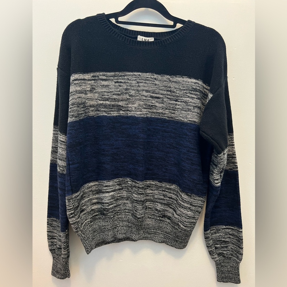 LNA Cotton/Cashmere Blend Sweater